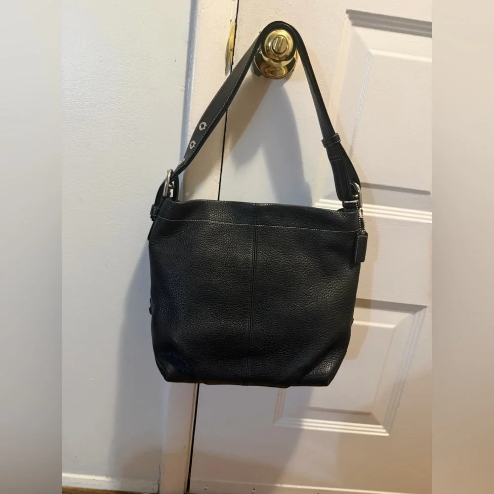 Coach Soho Pebbled Leather Shoulder Bag